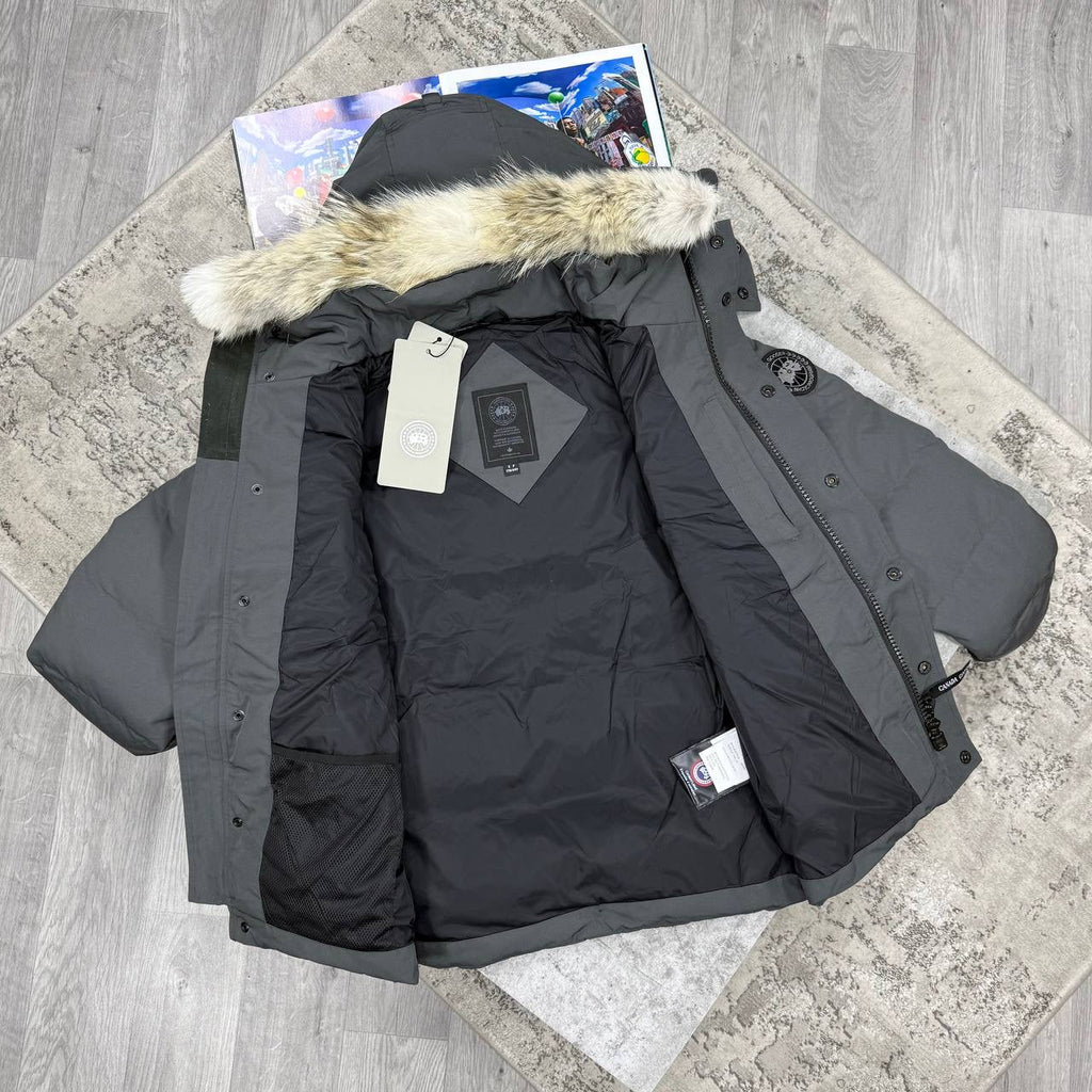 GOOSE Wyndham parka black badge
